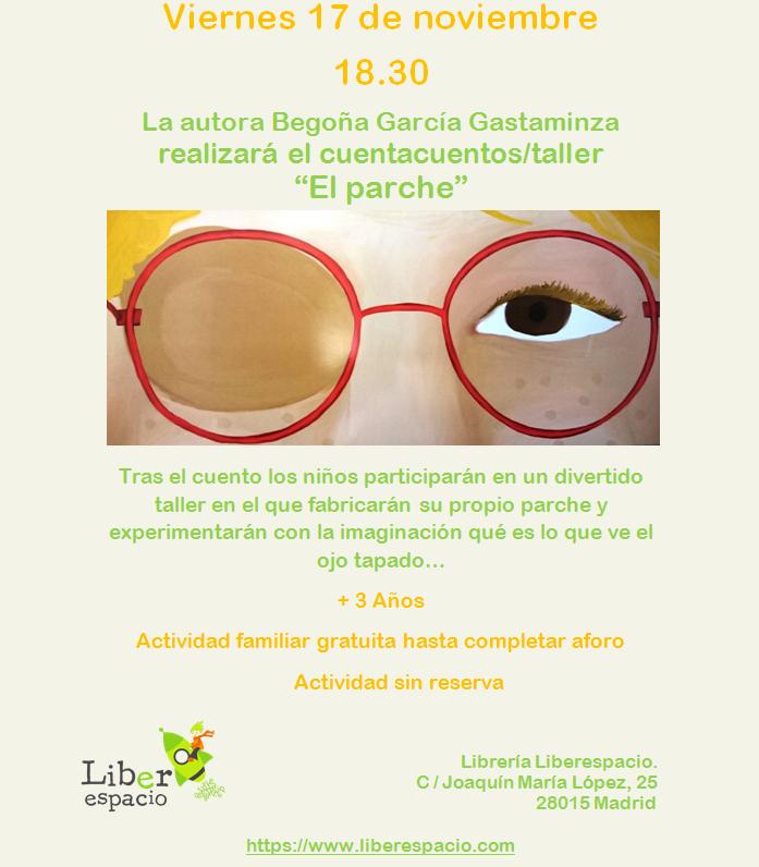 Cuentacuentos y taller El parche