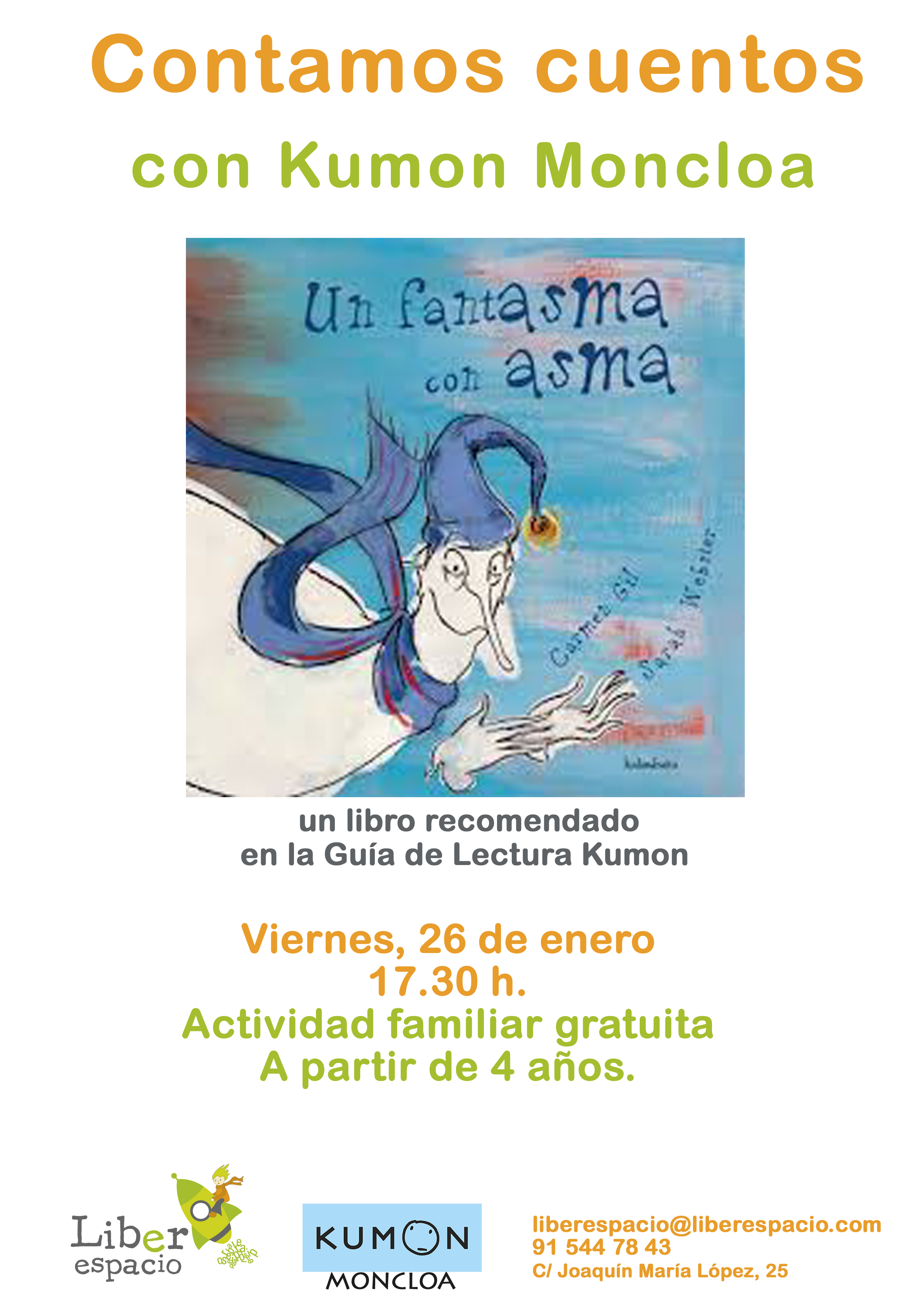 Contamos cuentos con Kumon 26 de enero