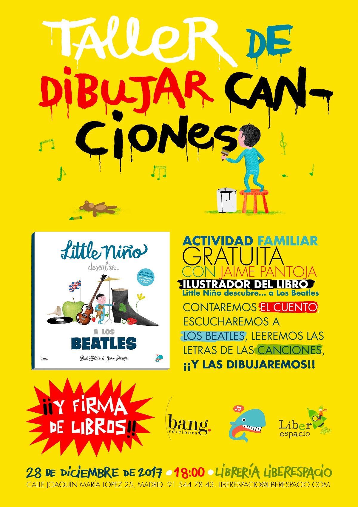 Taller de dibujar canciones