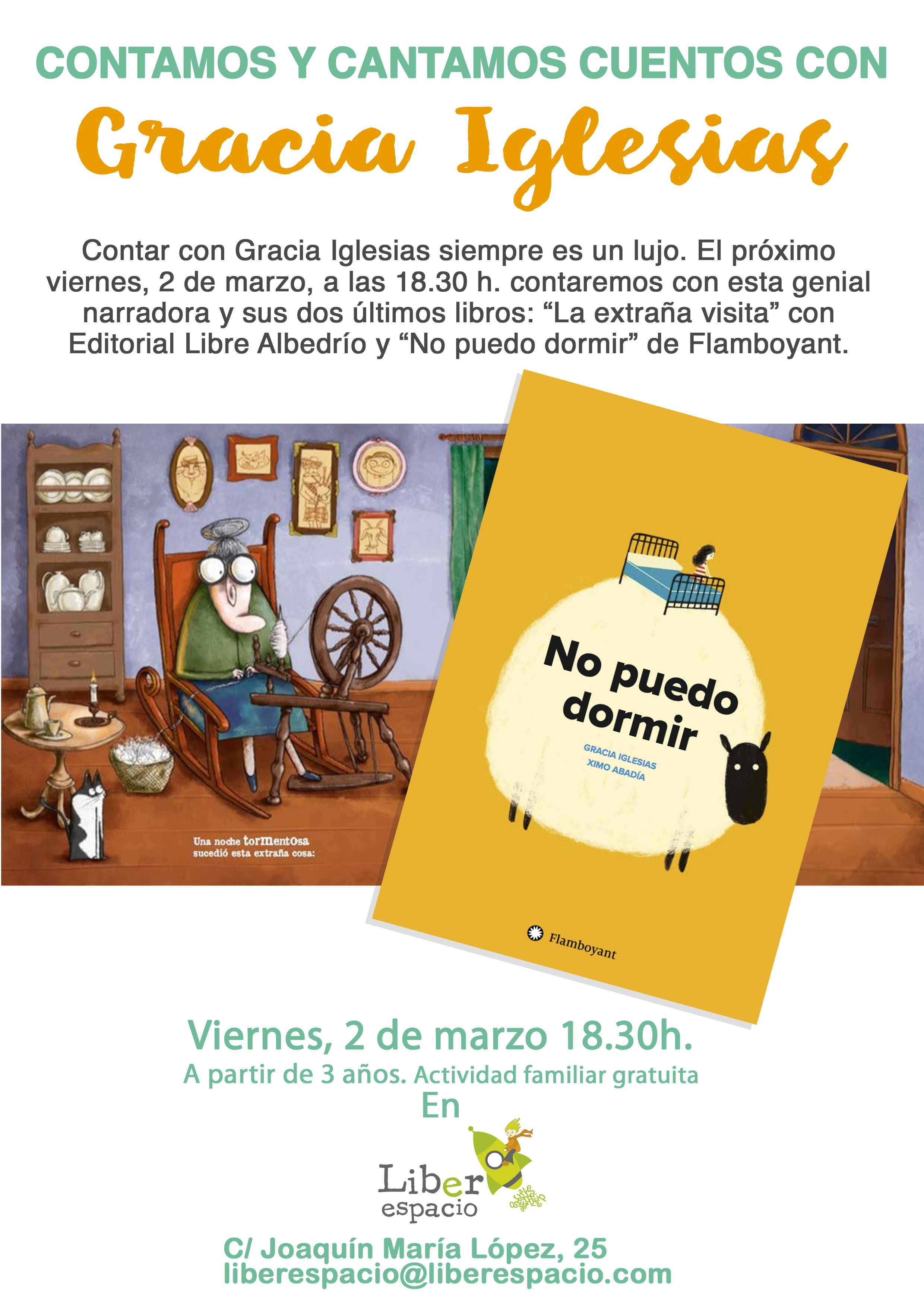 Cuentacuentos con Gracia Iglesias