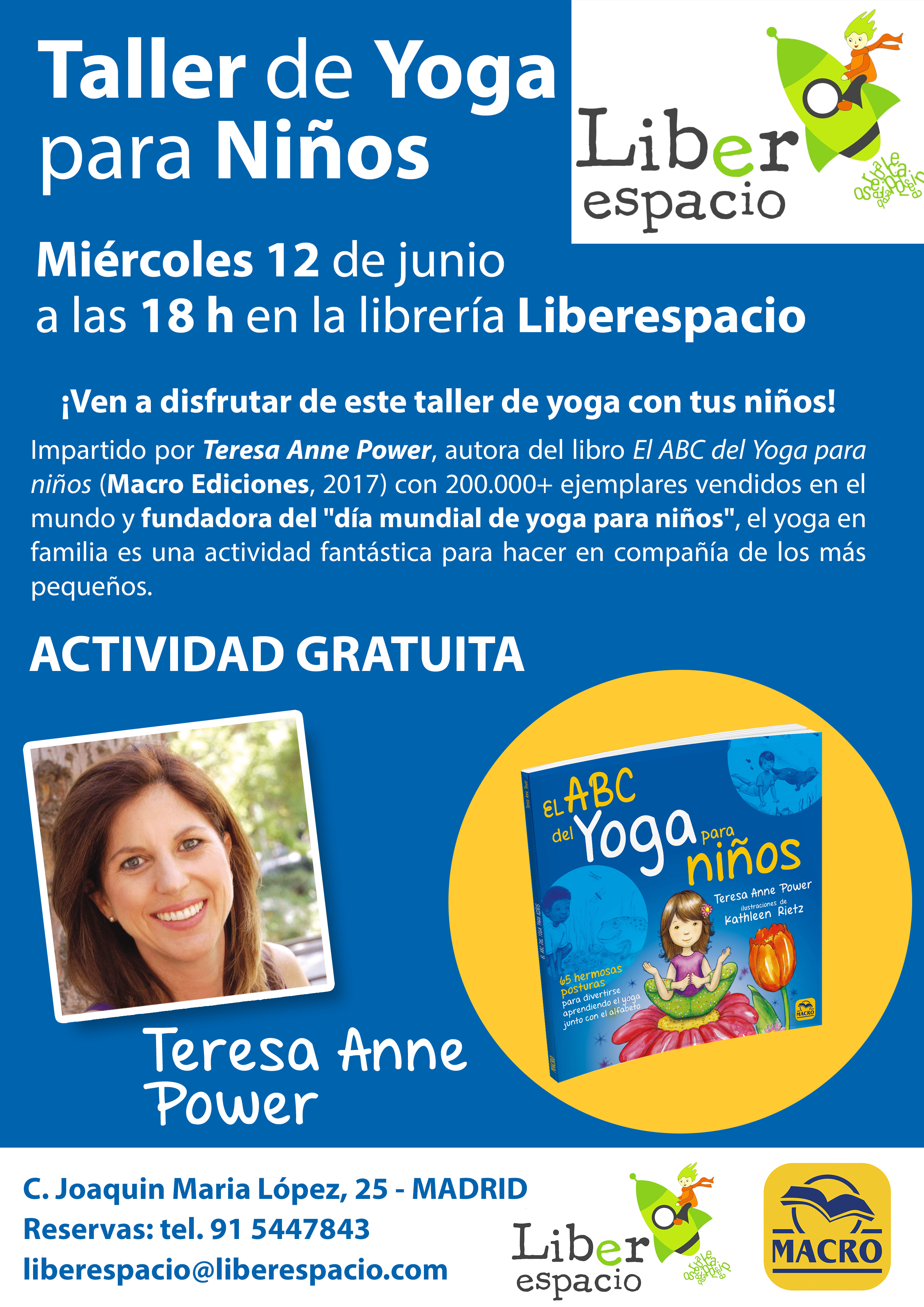 Taller de Yoga infantil