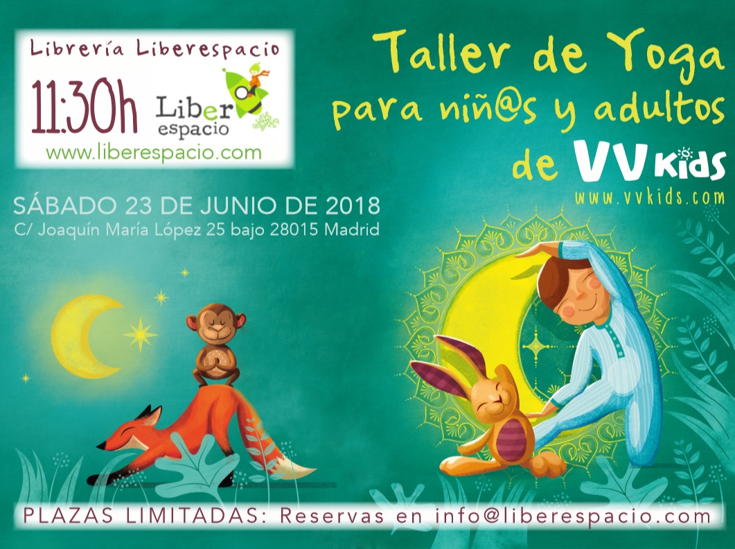 Taller de yoga en familia