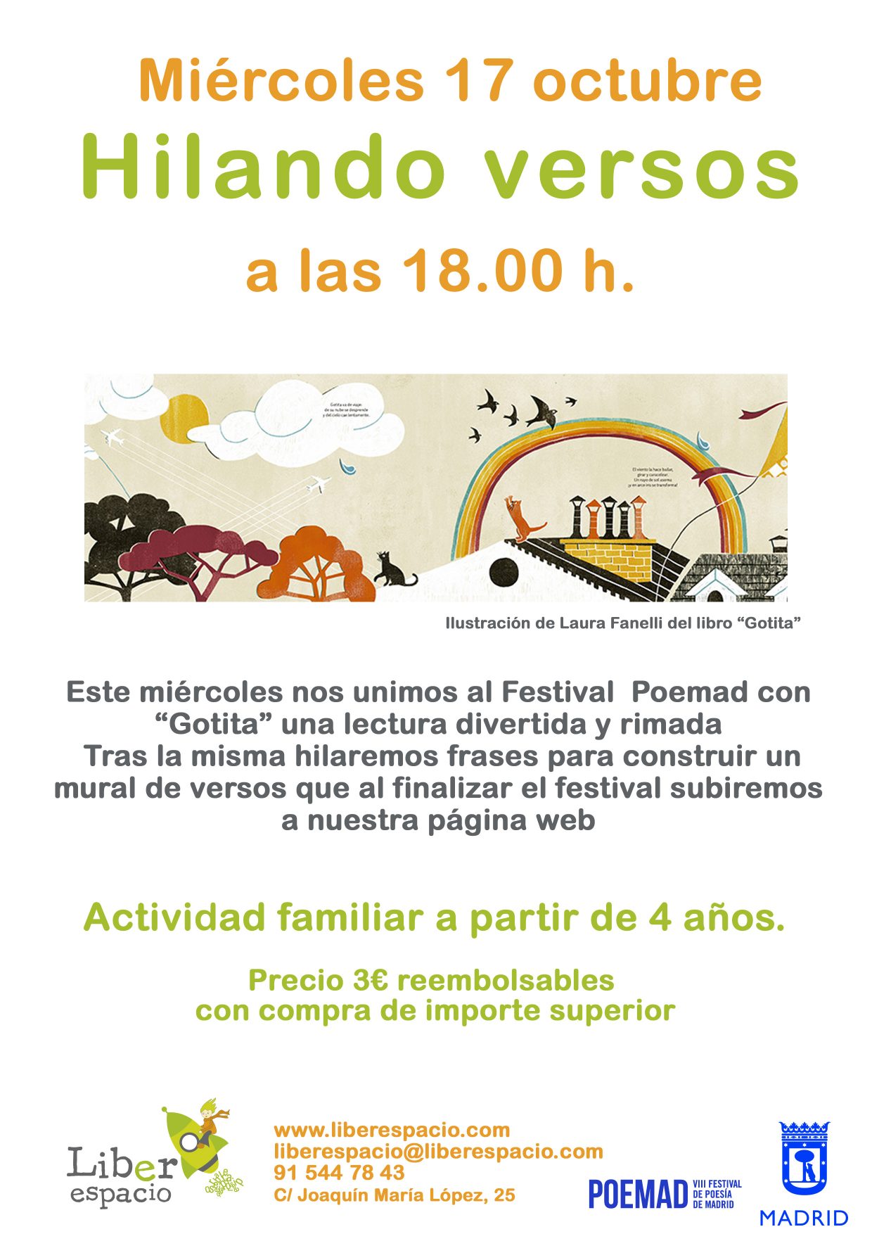 Hilando versos. Poemad 2018