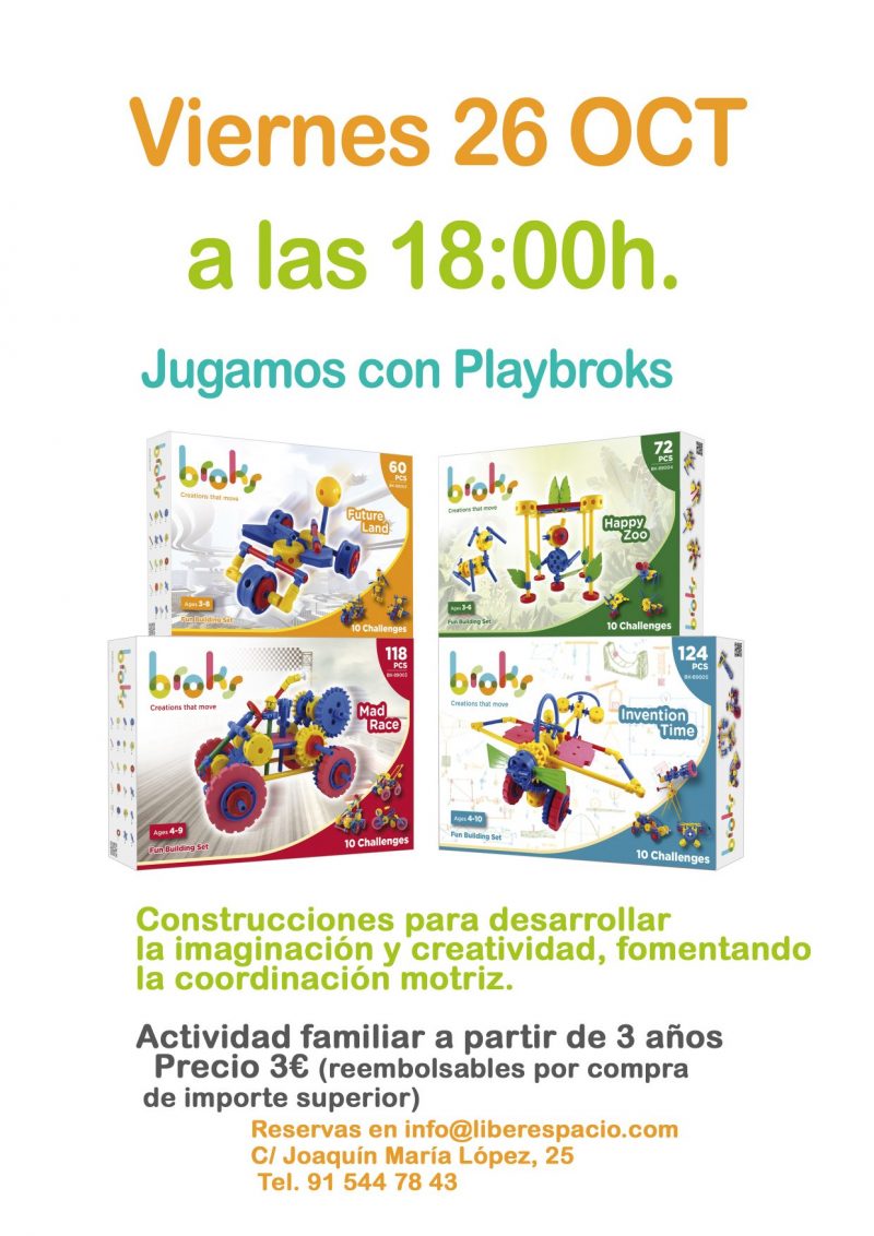 Taller de construcciones Playbroks