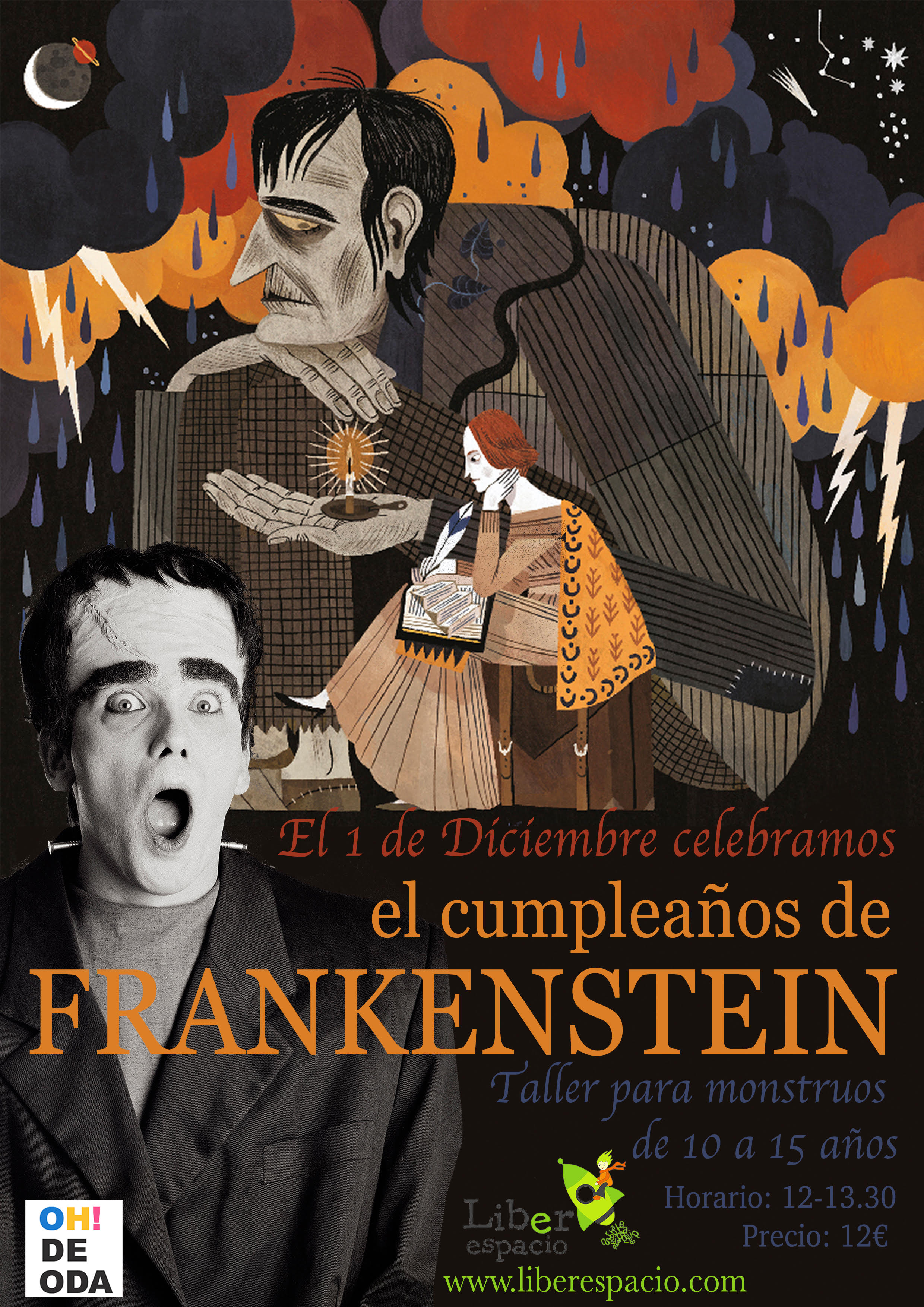 Taller de escritura creativa:Franakenstein