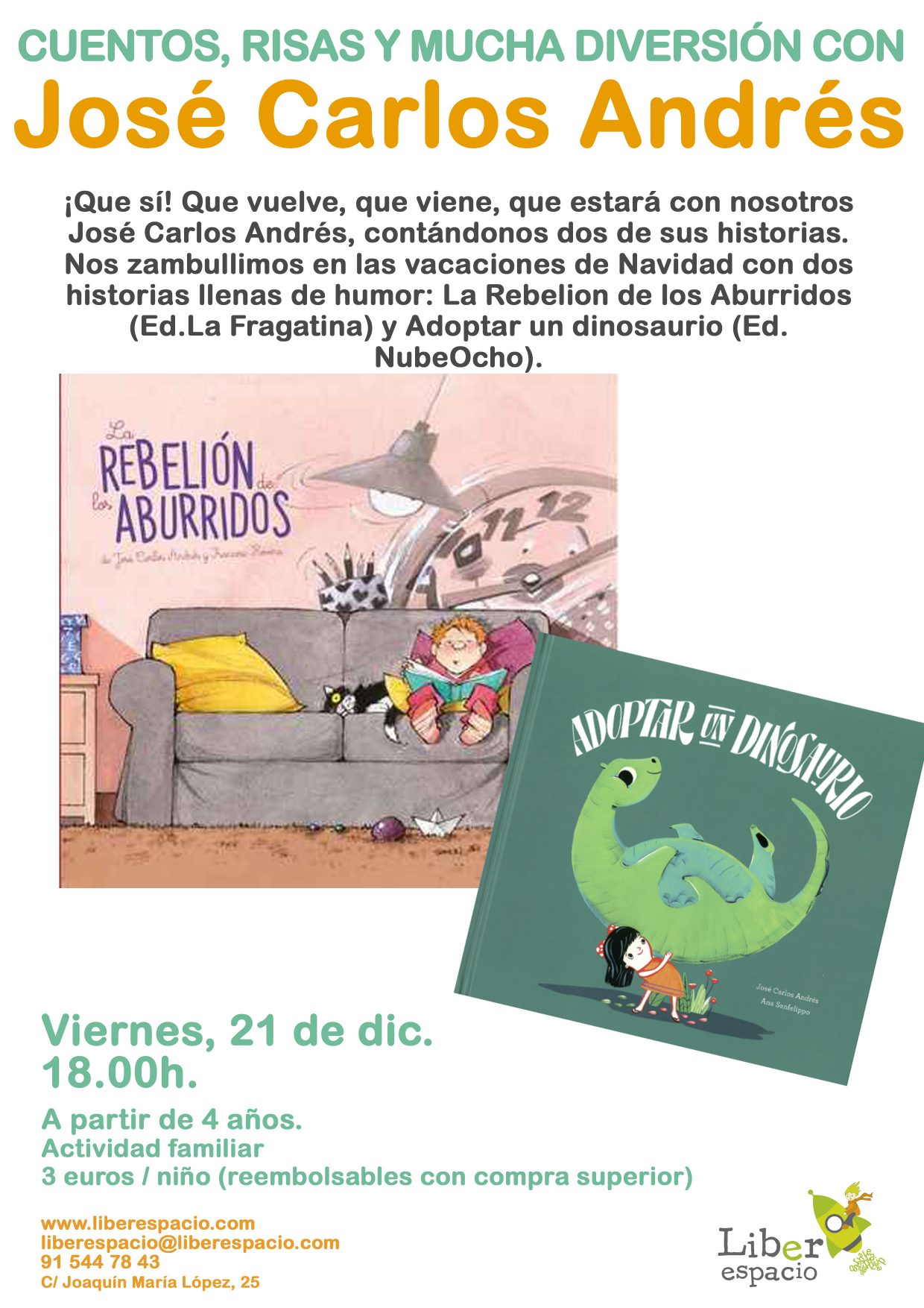 Cuentacuentos con Jose Carlos Andrés