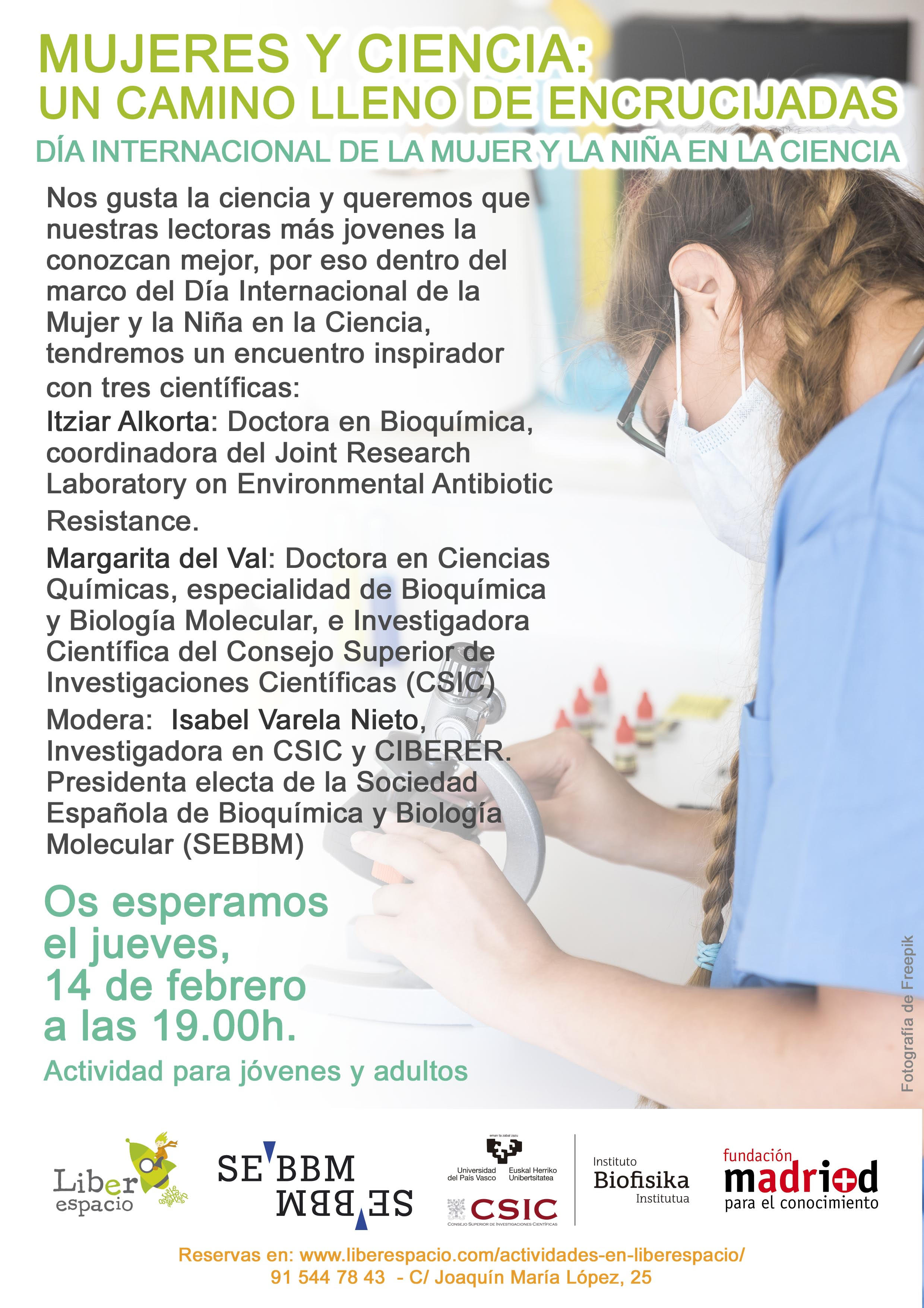 Encuentro mujer y ciencia