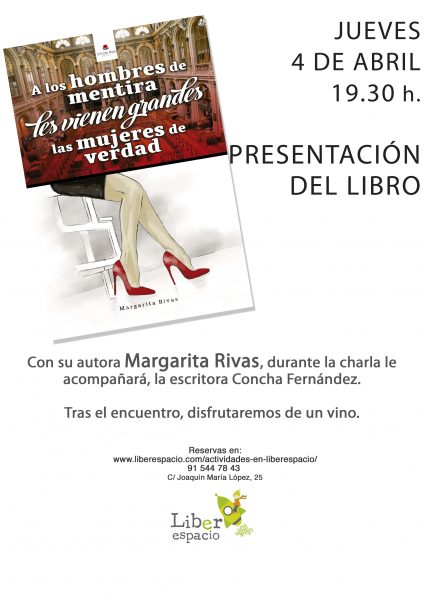 Margarita Rivas presenta su libro