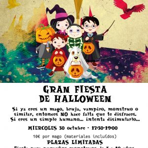 Entrada Fiesta Halloween 2019