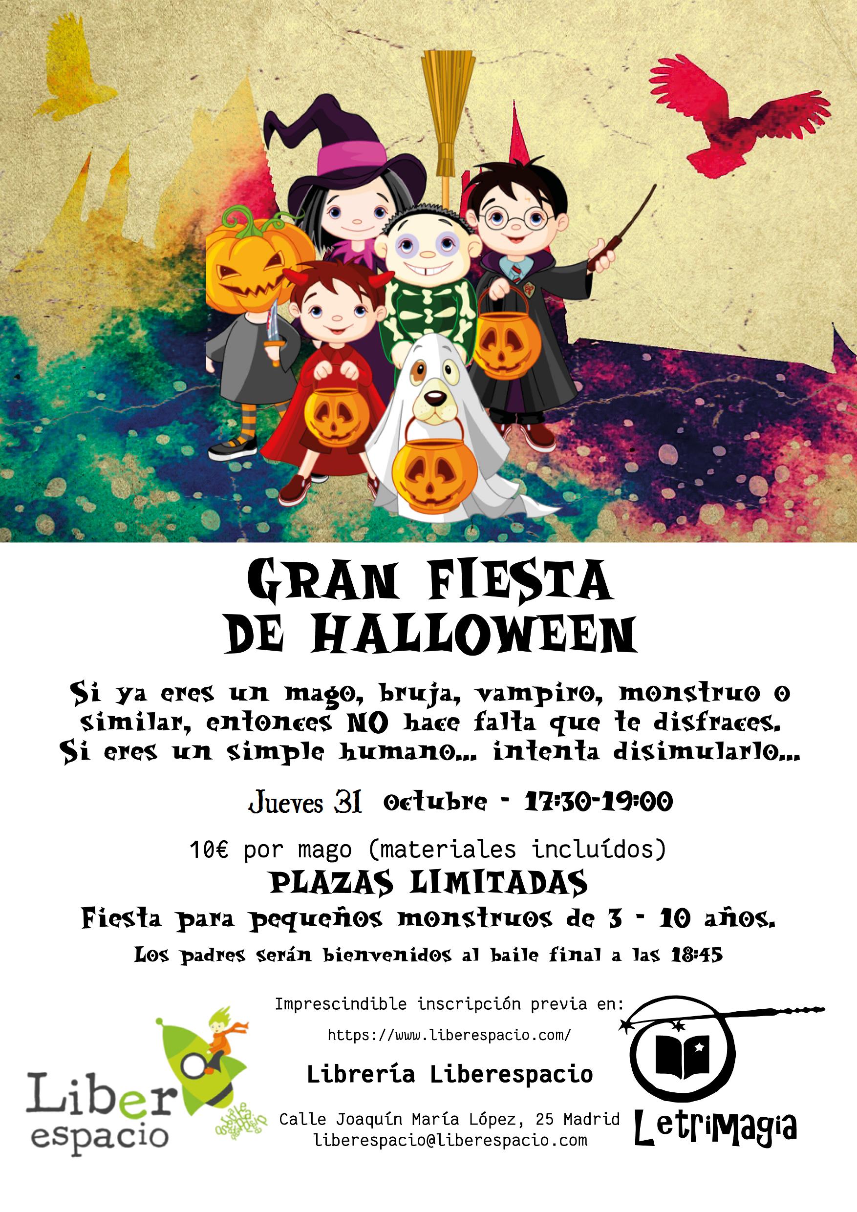 Fiesta de Halloween 31102019