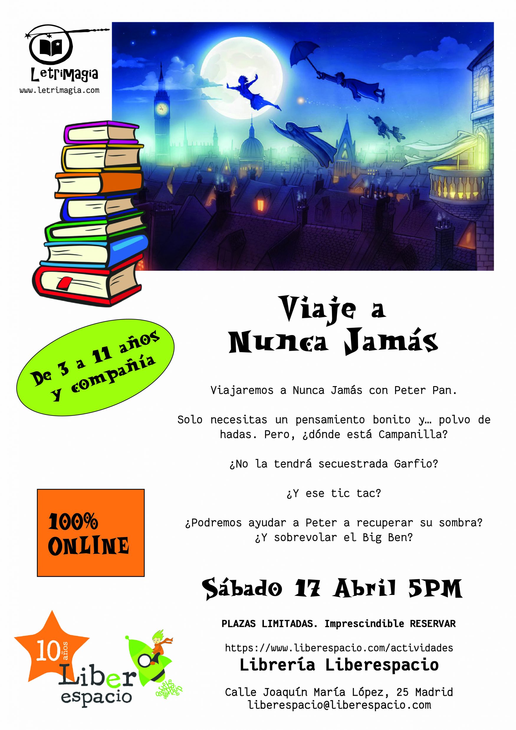 CARTEL viaje nunca jamas