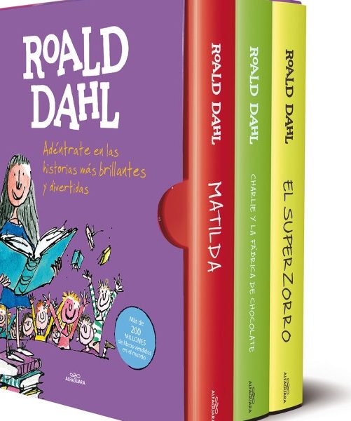 Estuche 3 clásicos infantiles de Roald Dahl