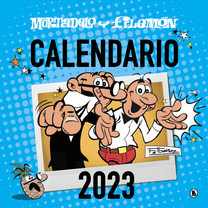 Calendario Mortadelo y Filemón 2023 - Librería Liberespacio