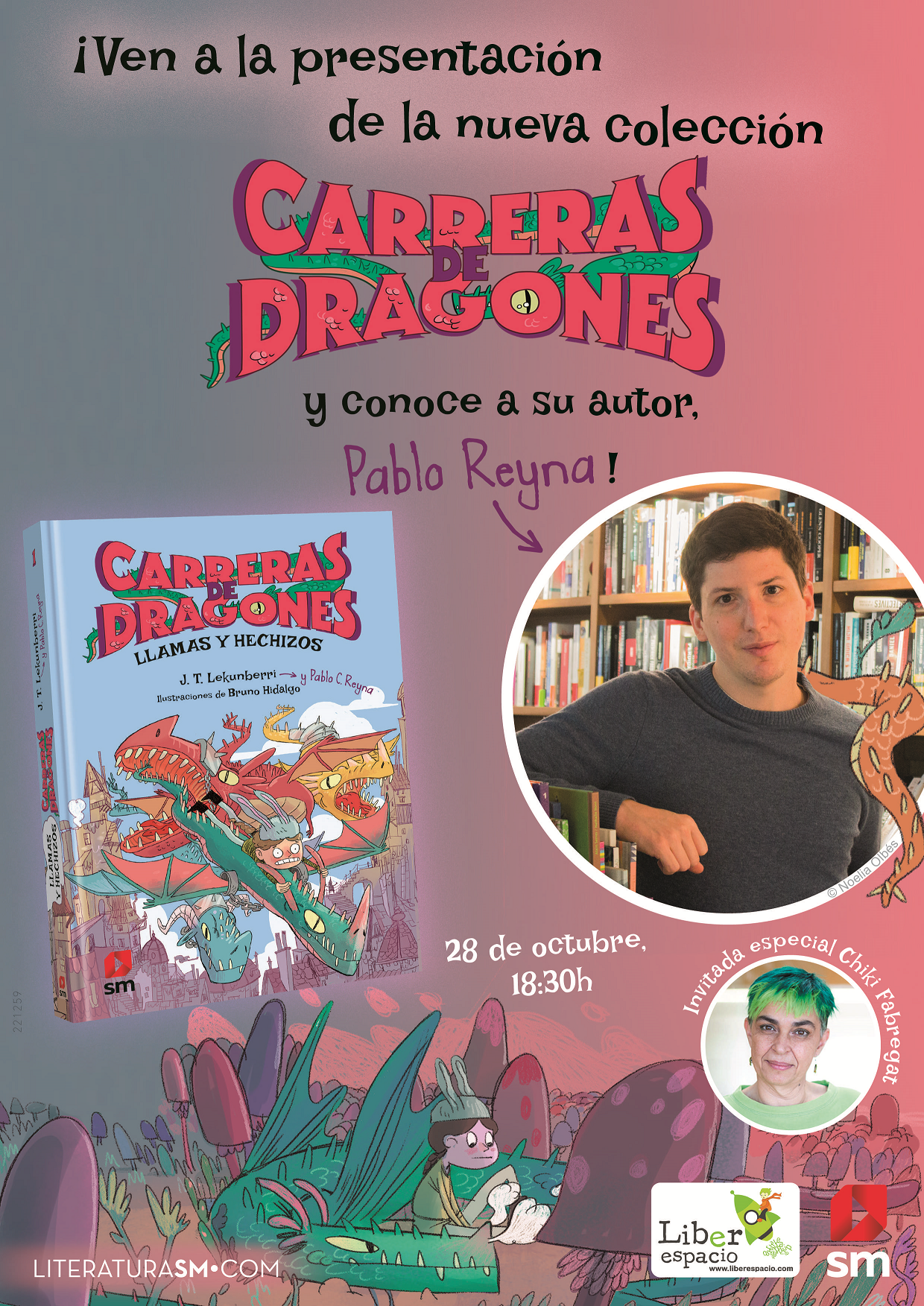 Pablo C. Reyna nos presenta su nueva colección Carreras de dragones