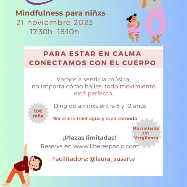 taller mindfulness para niñ*s noviembre