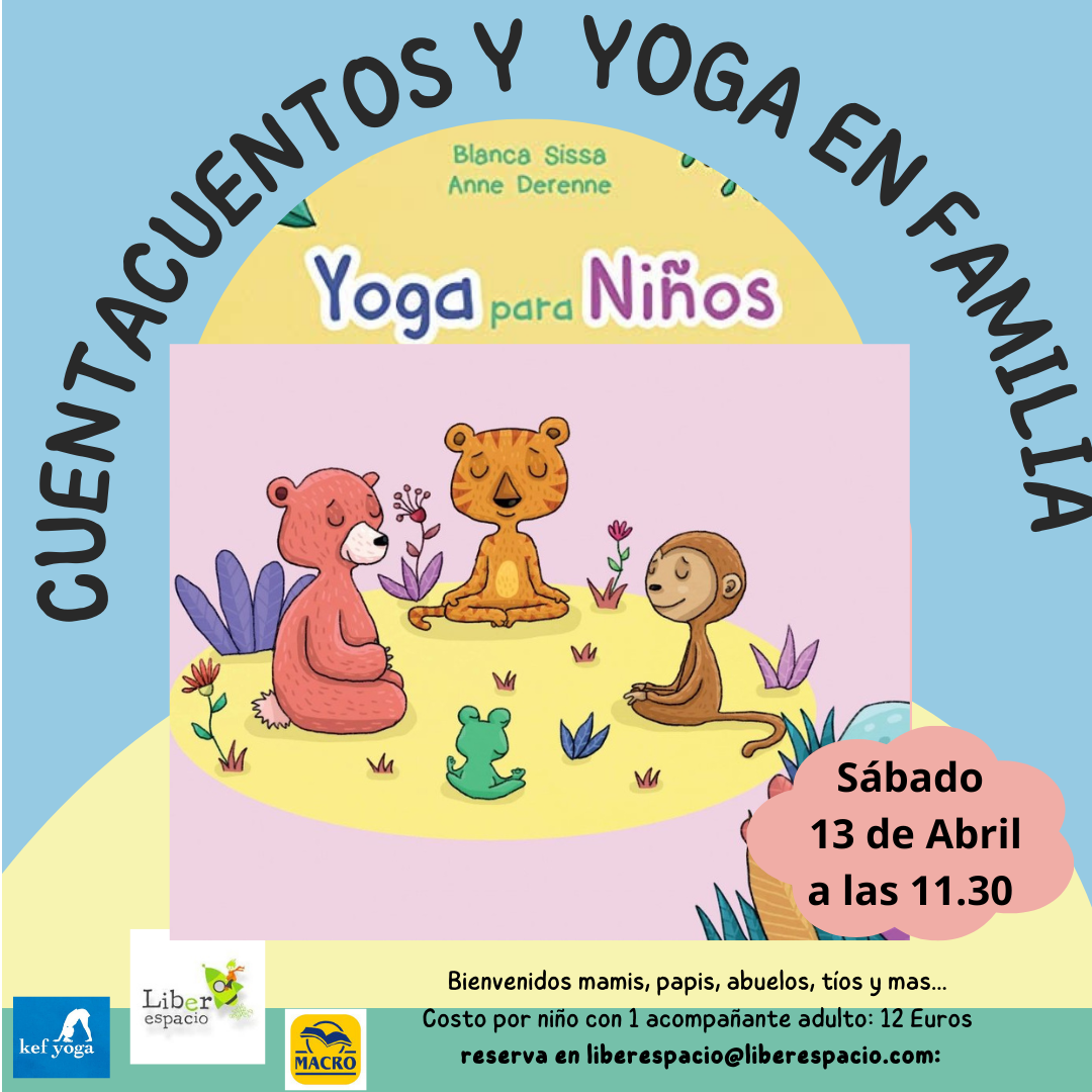 CuCuentacuentos y Taller de yoga en familia 13 de abril
