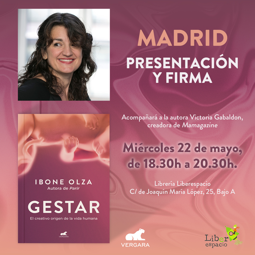 Charla presentación del libro Gestar de Ibone Olza