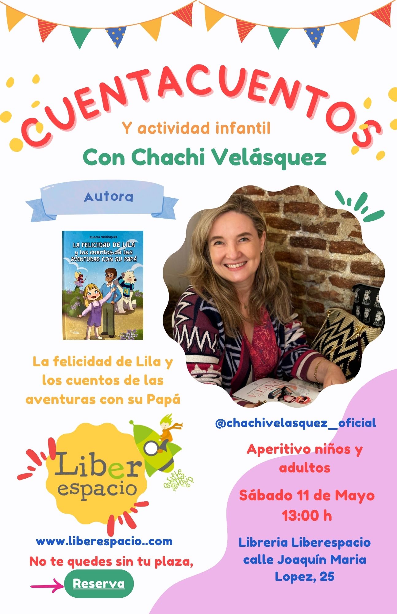 Cuentacuentos y presentación de La Felicidad de Lila
