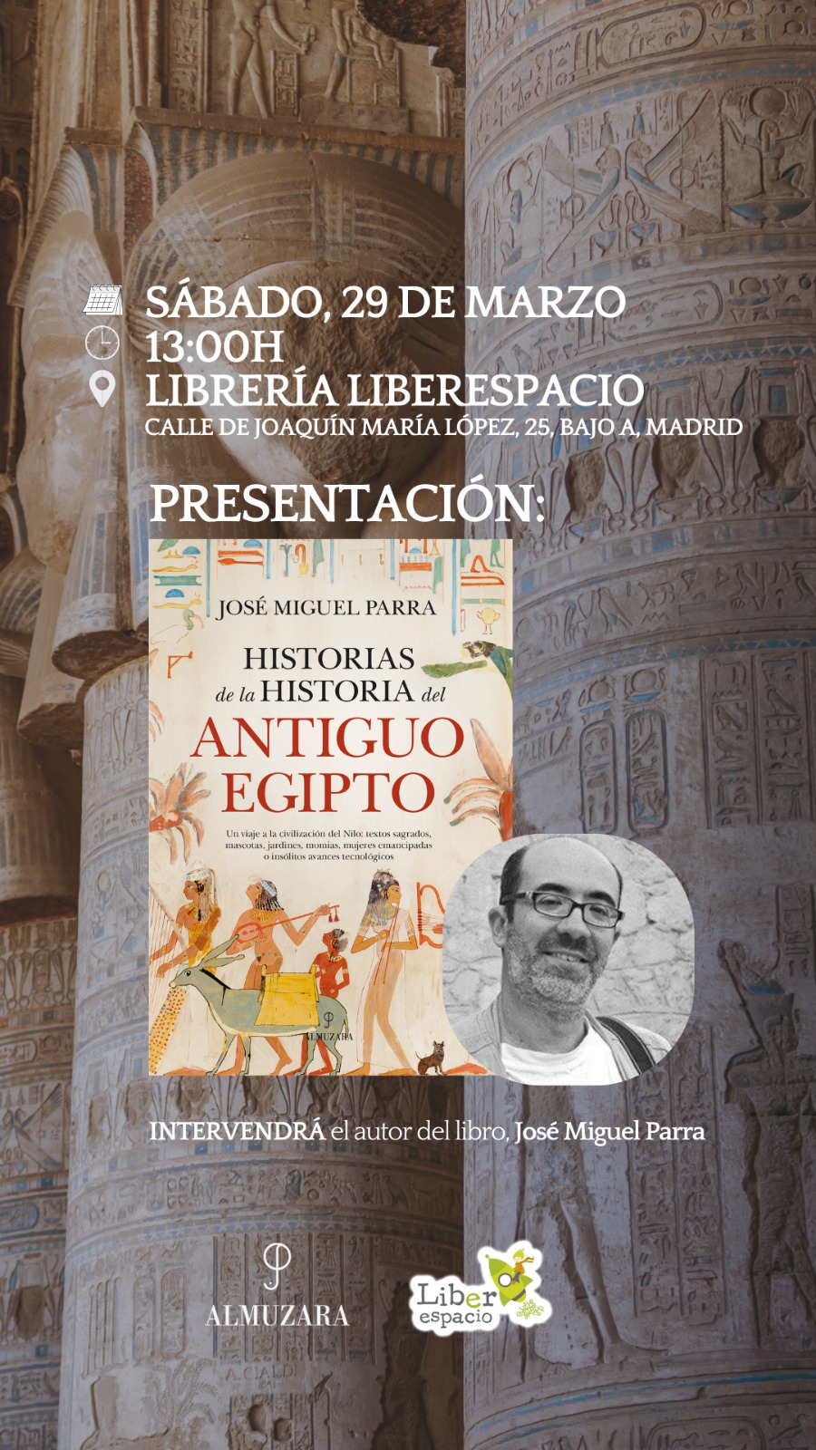 Presentación del Libro Historias de la Historia del Antiguo Egipto