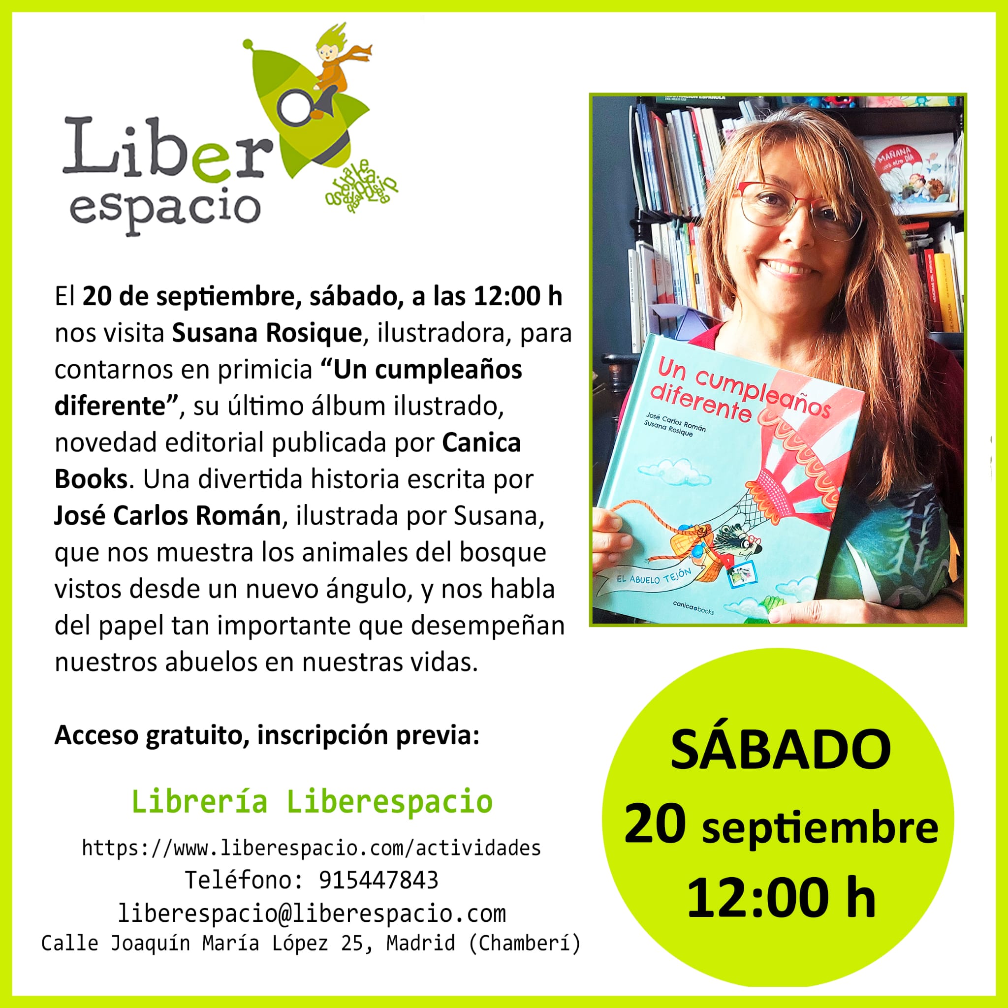 Susana Rosique nos presenta "Un cumpleaños diferente"