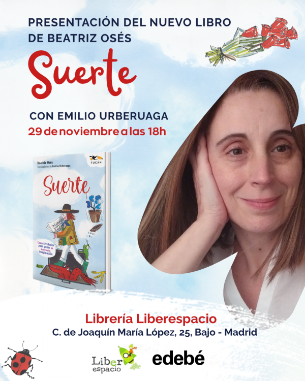 Presentaci&oacute;n del libro Suerte con Emilio Urberuaga