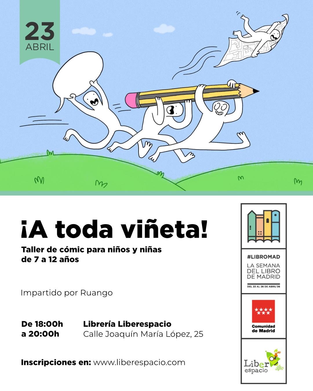Taller de cómic ¡A toda viñeta!