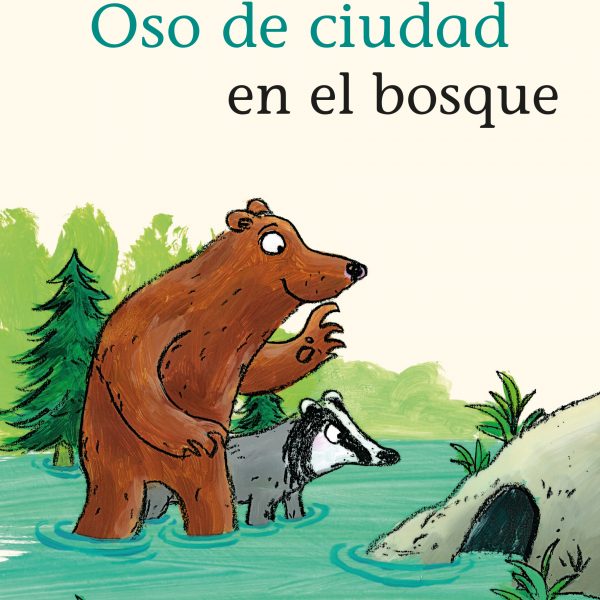 Oso de ciudad en el bosque