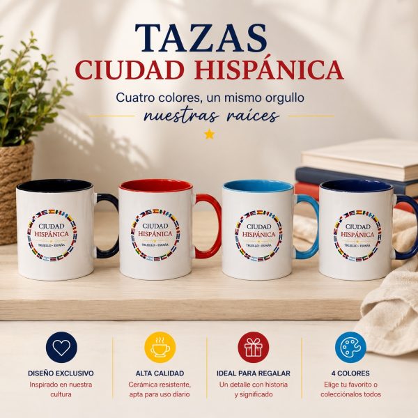 Imagen Tazas Ciudad Hispanica